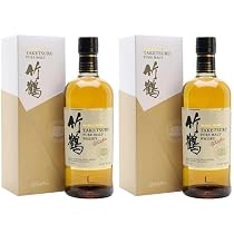 Amazon.co.jp: 【2本セット・箱付き】竹鶴 ピュアモルト 43% : 食品